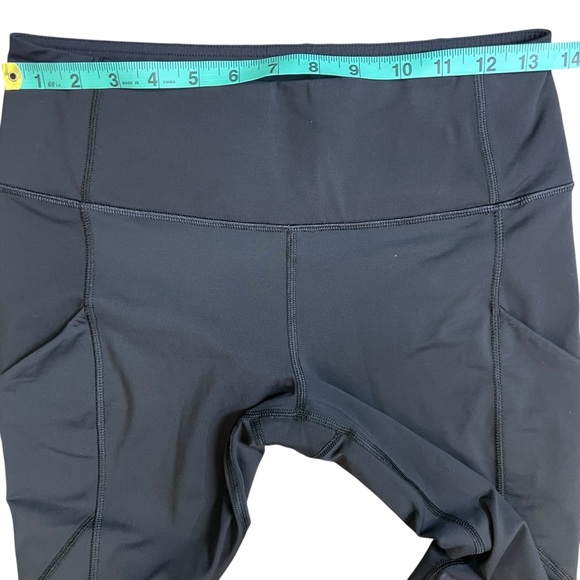 Lululemon All The Right Places Crop 21.5” Luxtreme Black High Rise Leggings 6 - Picture 8 of 13